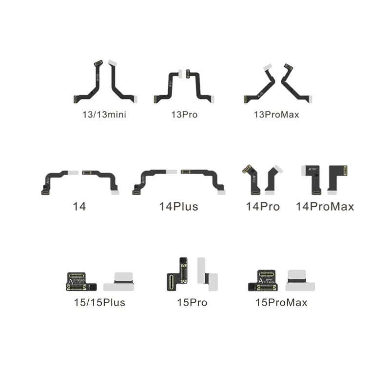 MIJING ZH01 13-16Serie Face ID Programmatore di riparazione senza smontaggio con cavo FPC IP 13-15 Cavo a matrice di punti Proiettore di punti Flex