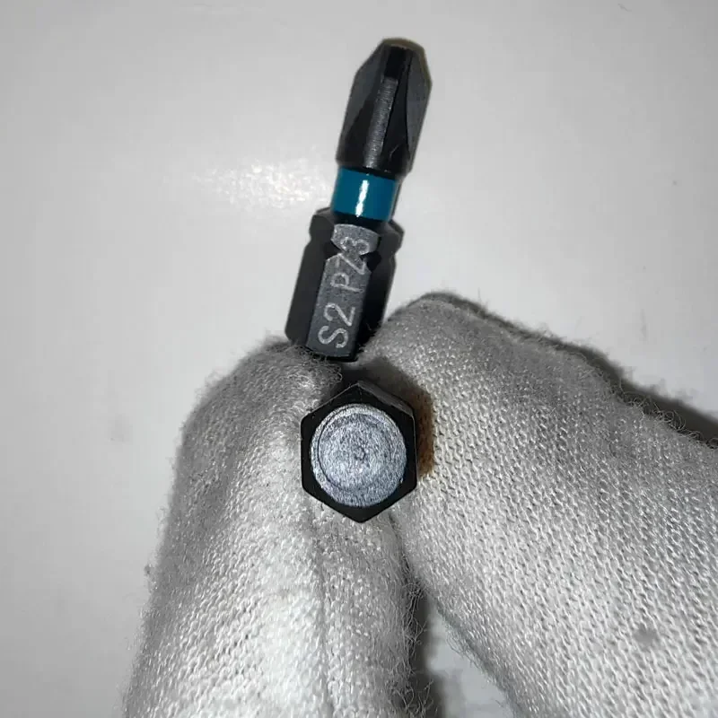 Imagem -04 - Ímã Pz1 Pz2 Pz3 s2 Liga de Aço Chave de Fenda Conjunto de Bits para Broca Chave de Fenda de Impacto Hex Shank Ph1 Ph2 Ph3 10 Peças 25 mm