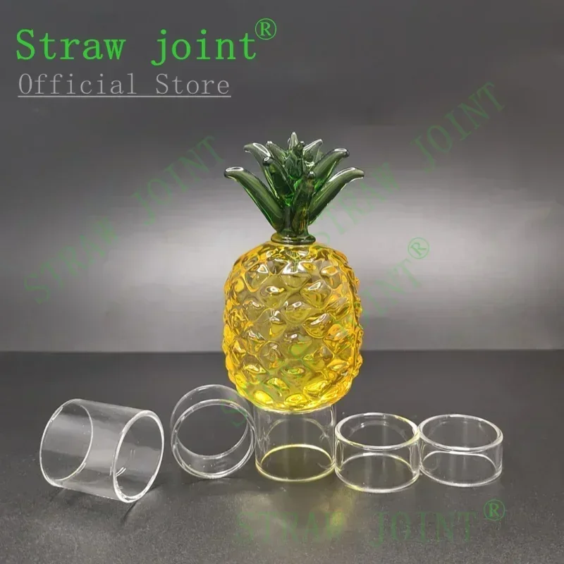 

Outer Diameter OD24.5mm Clear Straight Glass Base Tube Decorative Crafts 1pack