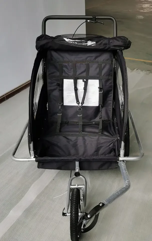 Foldable Pets Baby Children Kids Bike Trailer Foldable With Seat