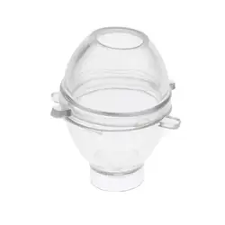 Cute Egg Shaped Candle Molds Plastic Polycarbonate Clear Candle Mould Candle for Making handmade Egg Soap and Candle