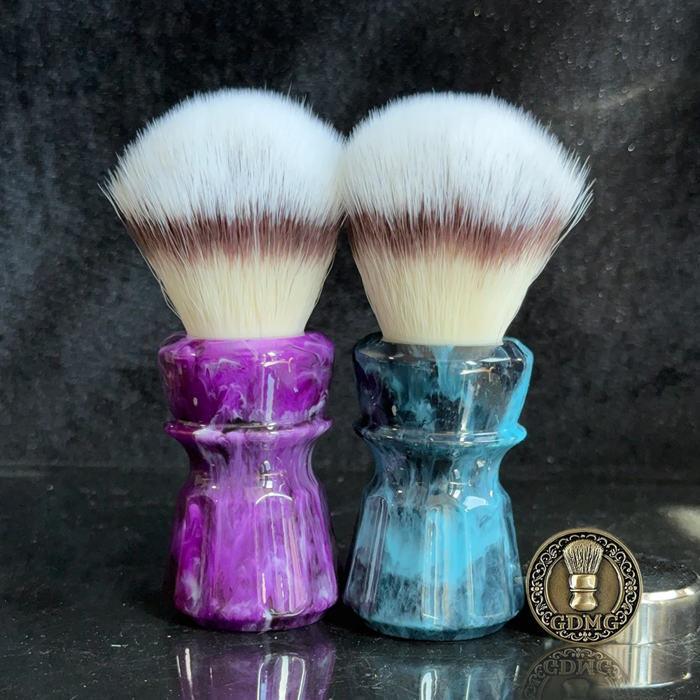 GDMG-Halo Synthetic Fiber Blub Shape Synthetic Hair Knot, Men's Shaving Brush Knot, Essential for Men's Beard Care
