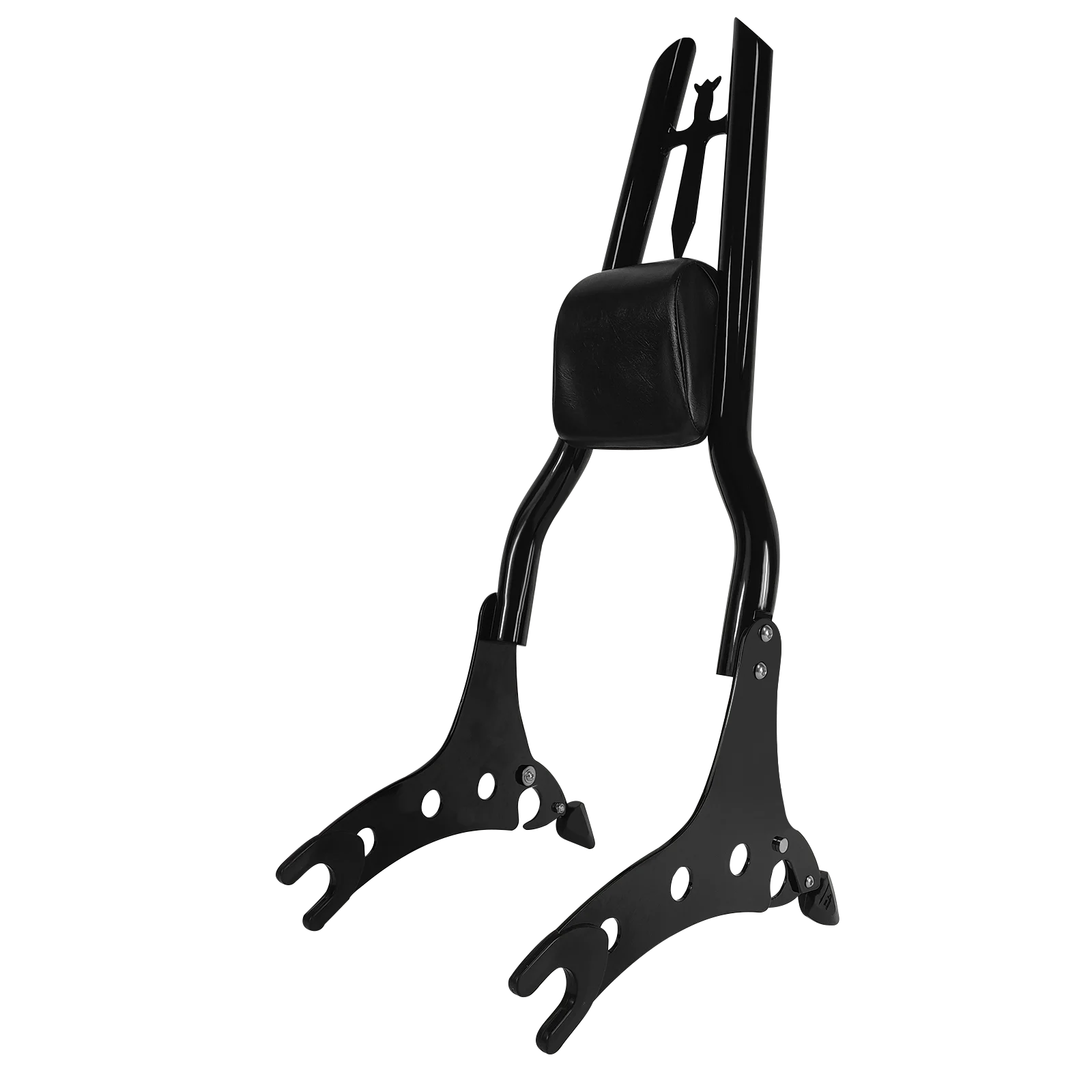 Motorcycle Sissy Bar Passenger Backrest With Luggage Rack for Indian Chieftain Roadmaster Springfield Dark Horse 2014-2025