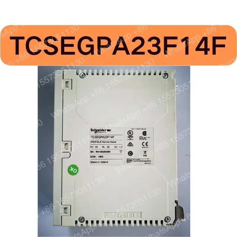 Used TCSEGPA23F14F, PLC communication module tested OK, function intact