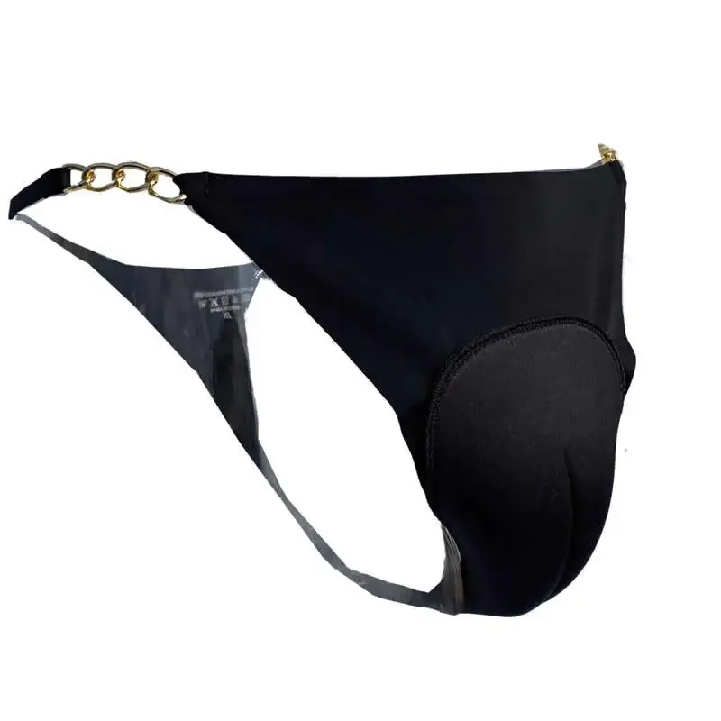 Ice Silk Camel Toe Control Panty Hiding Gaff T-back Crossdresser Transgender Gay Male Underwear Drag Queen Thong