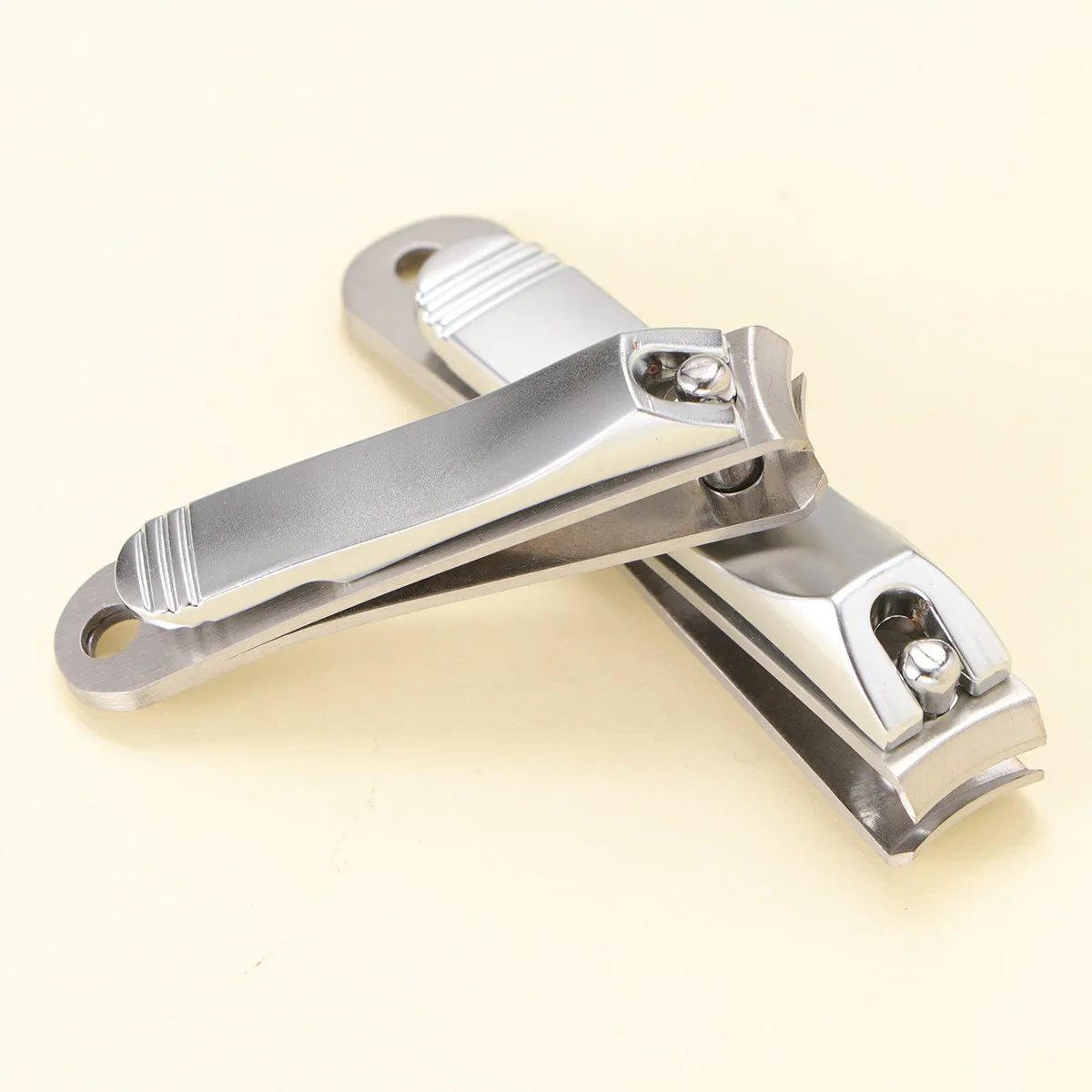 2Pcs Nail Clippers Set Sizes Premium Stainless Steel Durable Ergonomic Design Beautiful Nails Daily Use
