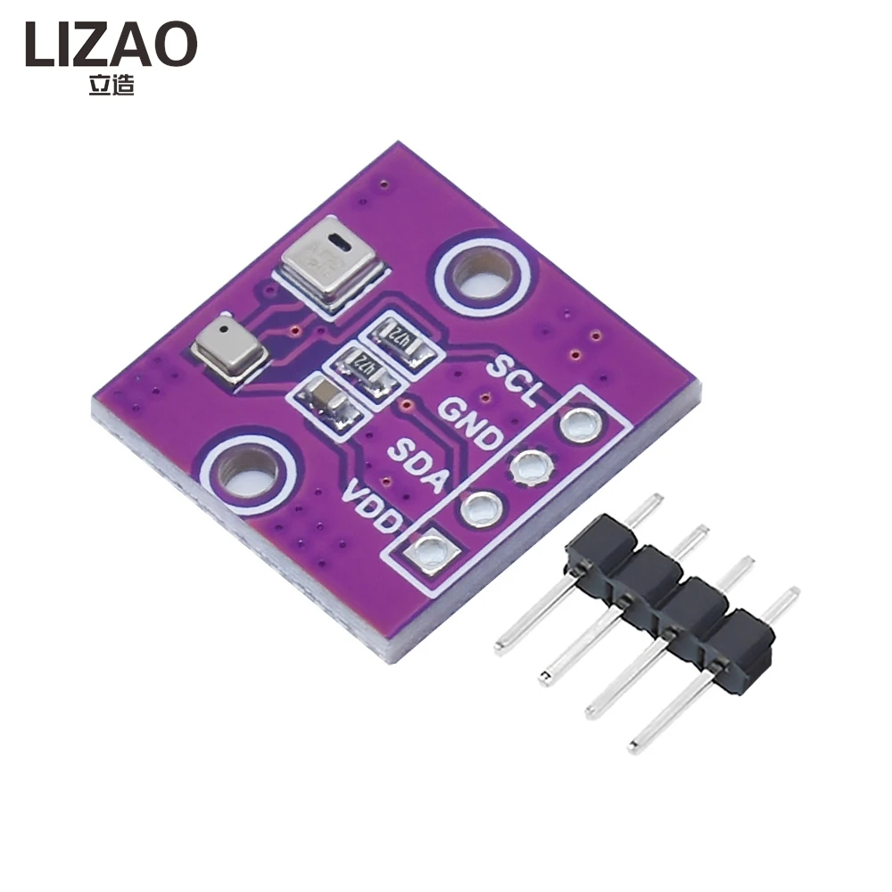 LIZAO AHT20 BMP280 Combined Module Temperature Humidity Atmospheric Pressure Sensor High Accuracy