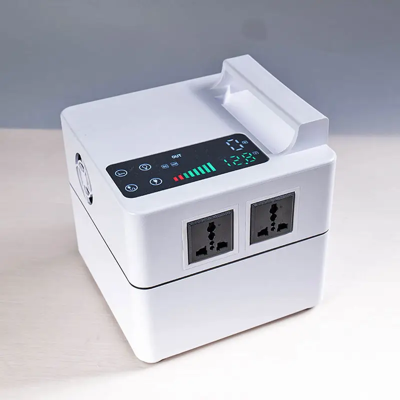 Multi-Interface Portable Power Station Power Bank 300W Solar Generator with Solar Panel 50W