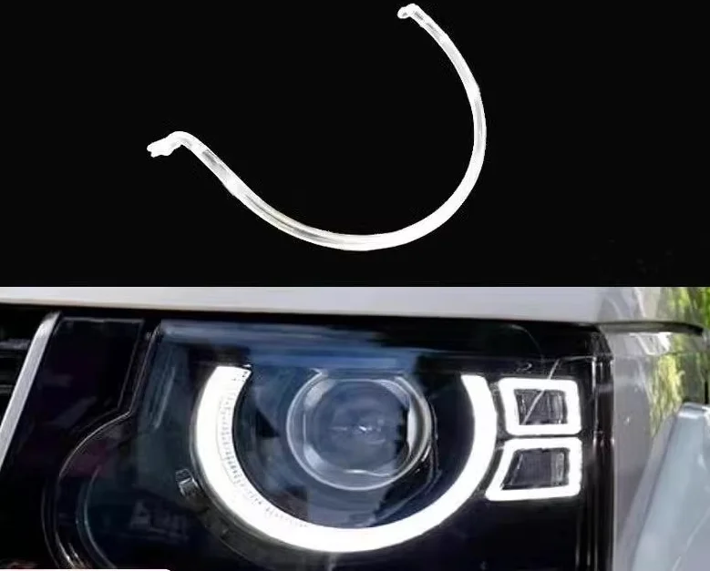 Suitable for Land Rover Defender 21-23daytime running light guide strip, LED headlight light strip, headlight tube light source