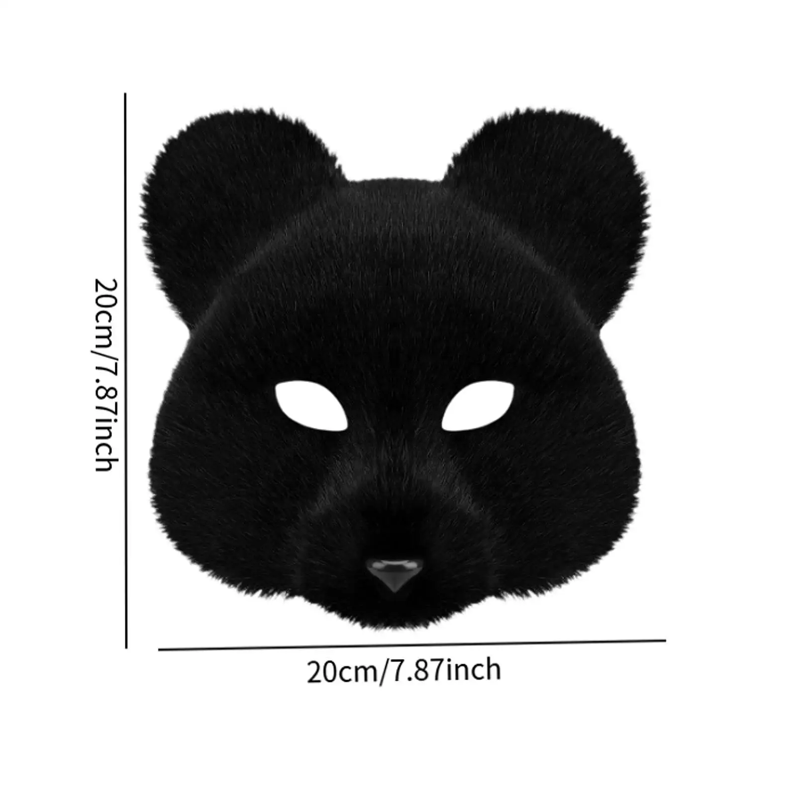 Animal Mask Props Novelty Costume Accessories Realistic Animal Halloween Mask for Carnival Festival Stage Performance Night Club