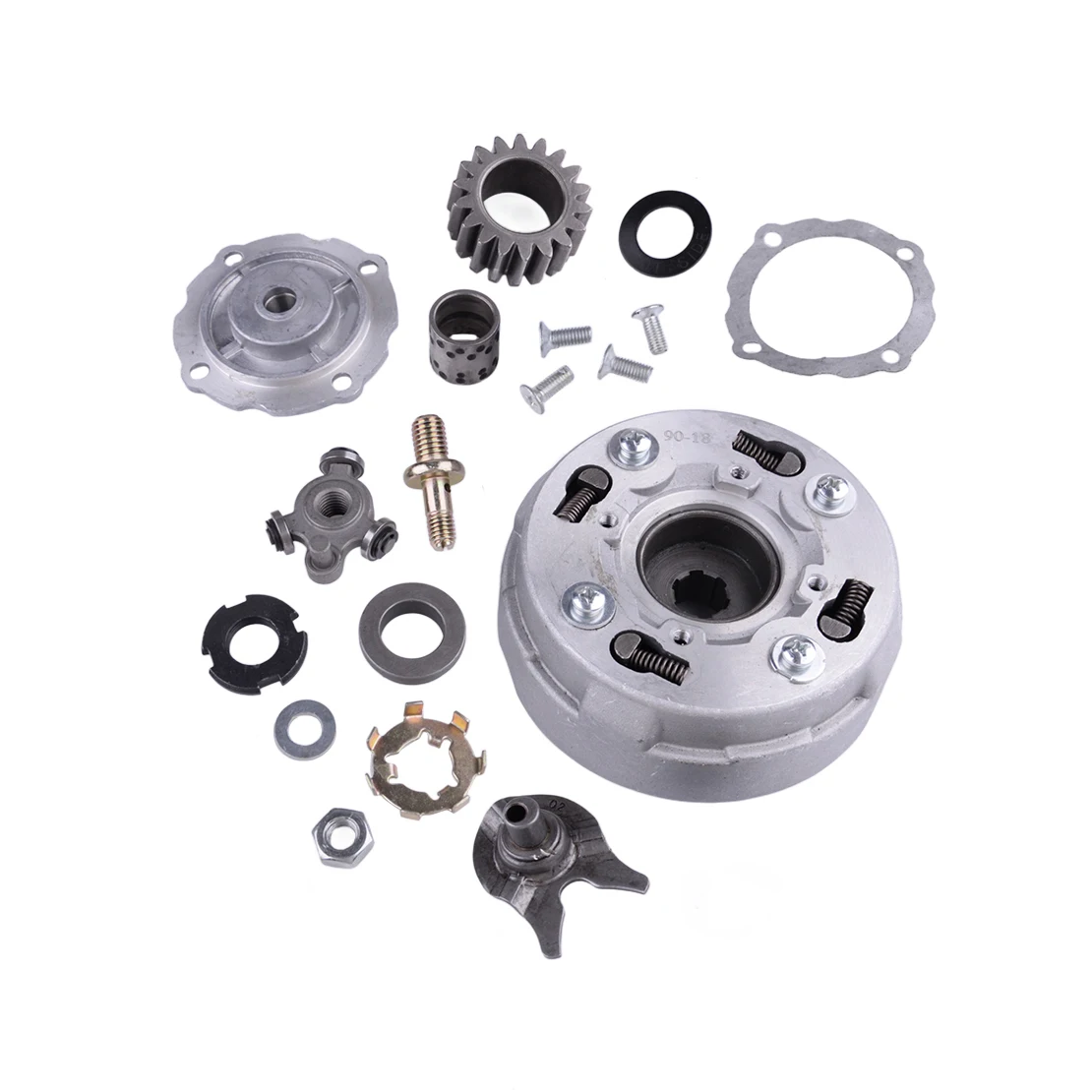 17 Teeth Auto Clutch Reverse Kit Fit for Taotao SUNL Monkey ATV Go Kart Quad Bike Trail Bike Dirt Bike 110cc 125cc Engine