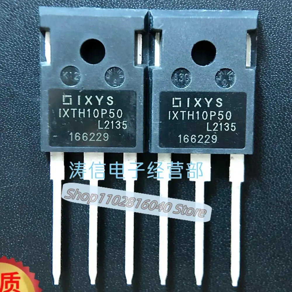 

10PCS/Lot IXTH10P50 TO-247 10A/500V MOS Best Quality Imported Original