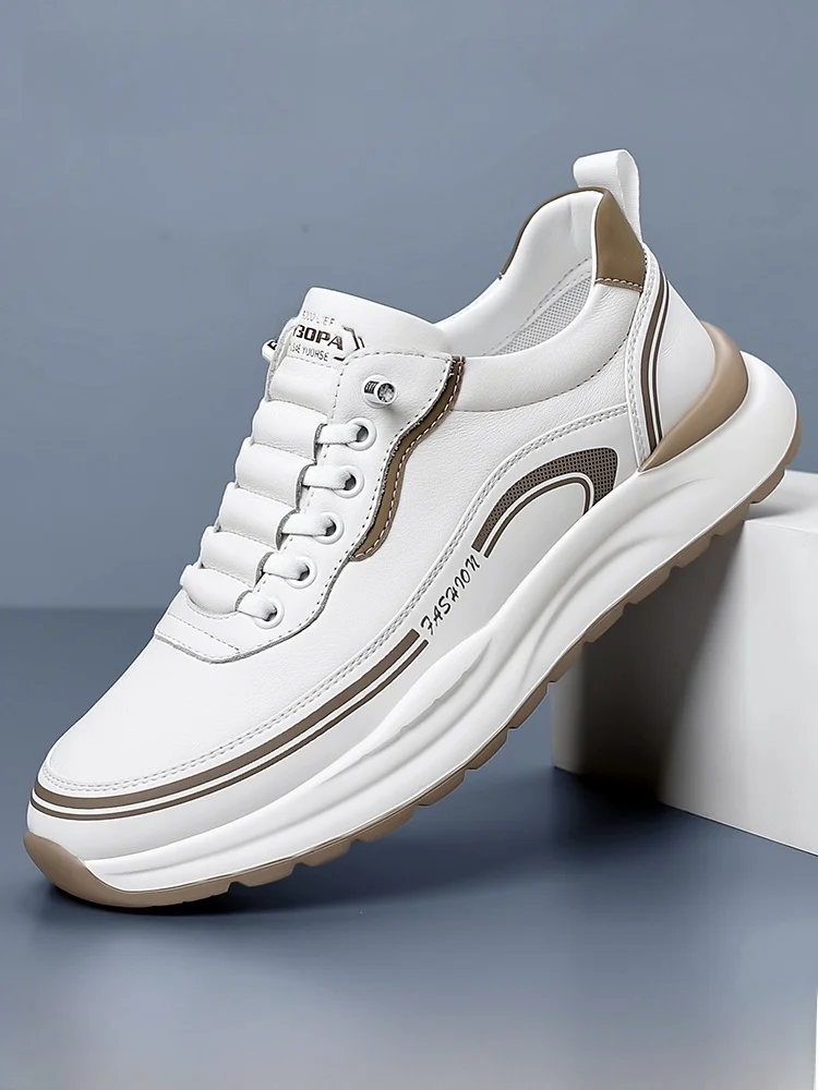 

Paul Men's oes Genuine Top Layer Cowhide Soft Bot Sports Casual oes Warm Fce Lined Lightweight Comfortable Low Top