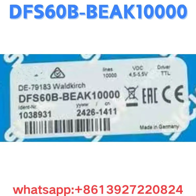 

Новые оригинальные энкодеры DFS60B-BEAK10000 1038931. Быстрая доставка.