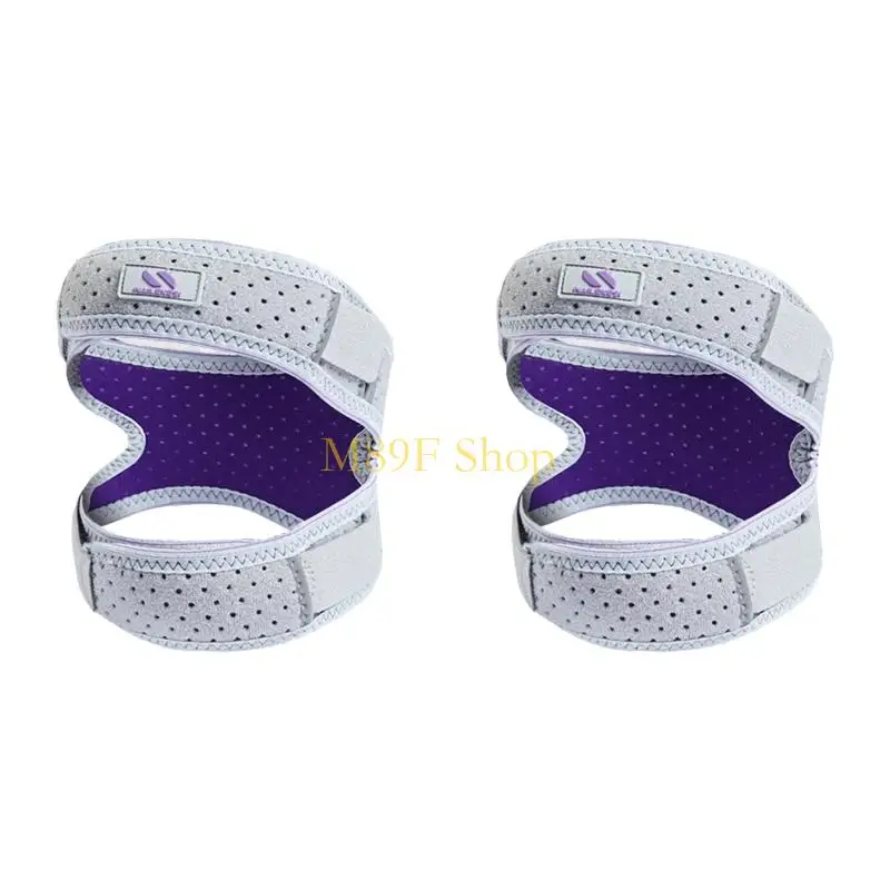 M89F Comfortable Knee Brace Compression Sleeve With Ventilated Fabric And Ergonomic Design For Movements for Recovery