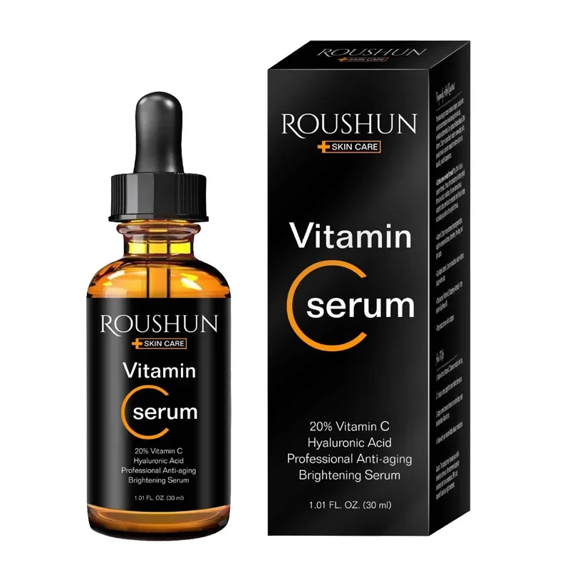 Cross border hot selling vitamin C essence vc serum moisturizing, tightening and brightening facial essence