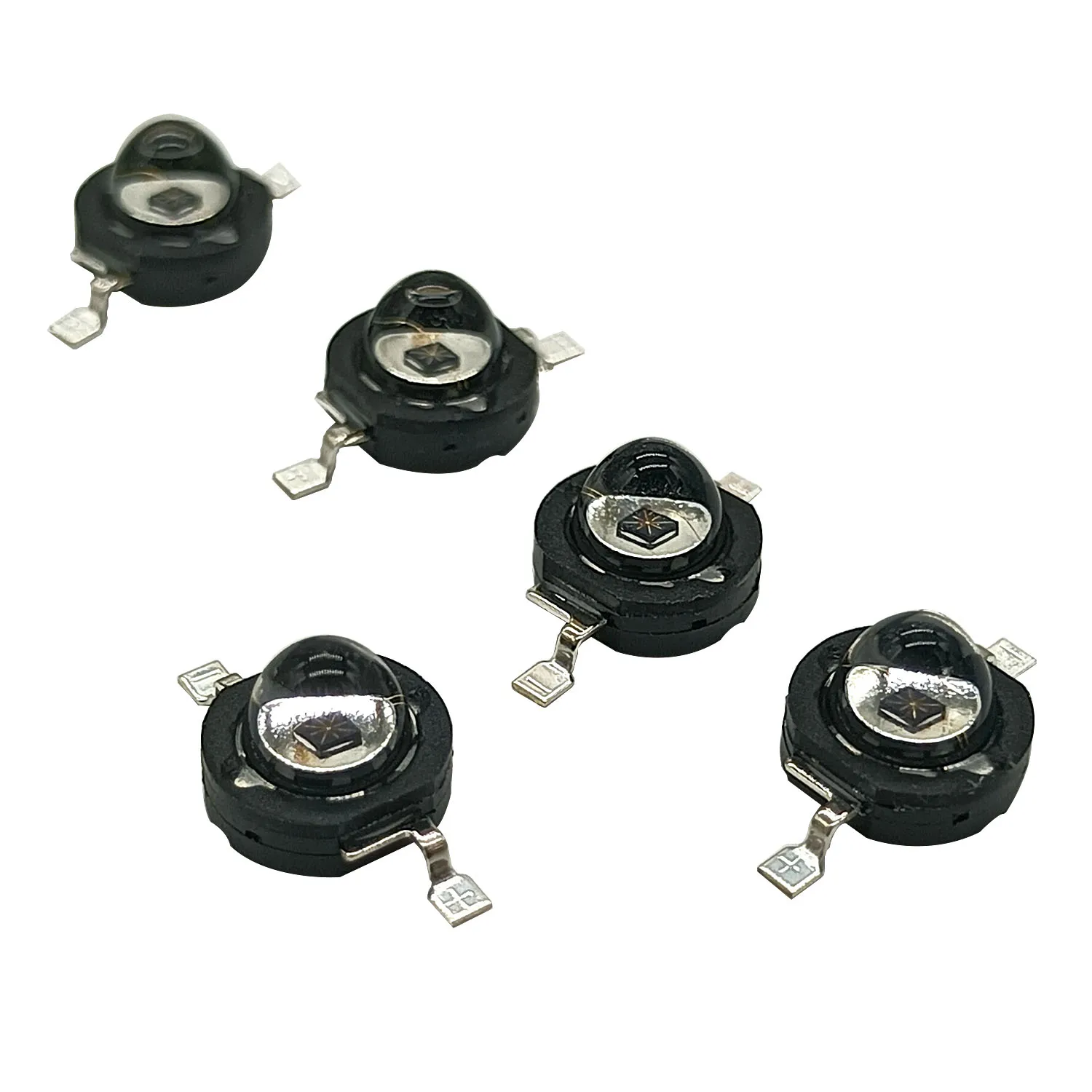 3W Infrared High Power Led Chips IR 850nm 940nm with Lens 60/120 Angle LEDs Camera Security Light Monitor CCTV Led Light Beads