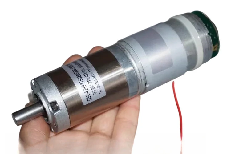 42 مللي متر 775 محرك تروس كوكبي 12 فولت/18 فولت/24 فولت 139:1 نسبة 4-مرحلة مخفض معدني ث/0.3-0.4A بدون تحميل للصناعة