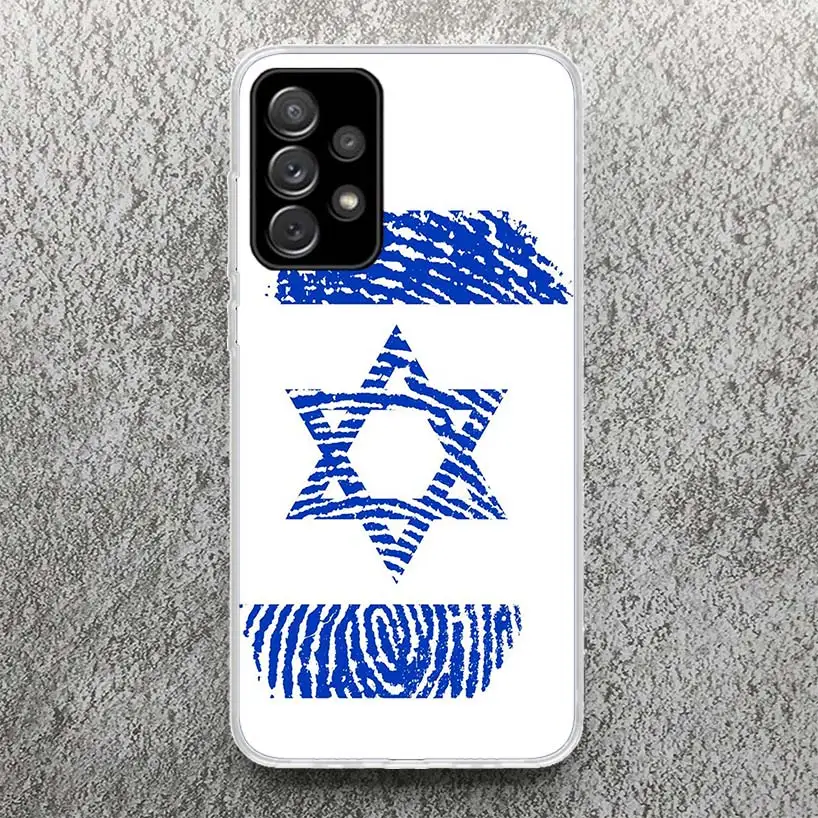 David Jewish Star Symbol Phone Case For Samsung Galaxy A15 A55 A14 A54 A13 A53 A12 A52S A25 A24 A35 A34 A23 A33 A22 A32 A04S A03