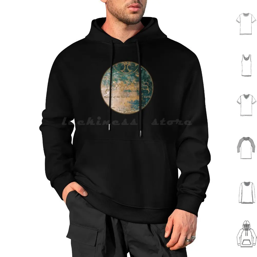 Sudadera con capucha Woods Of Ypres Band de algodón de manga larga Woods Of Ypres David Gold Aaron Palmer y Brian Mcmanus Joel Violette