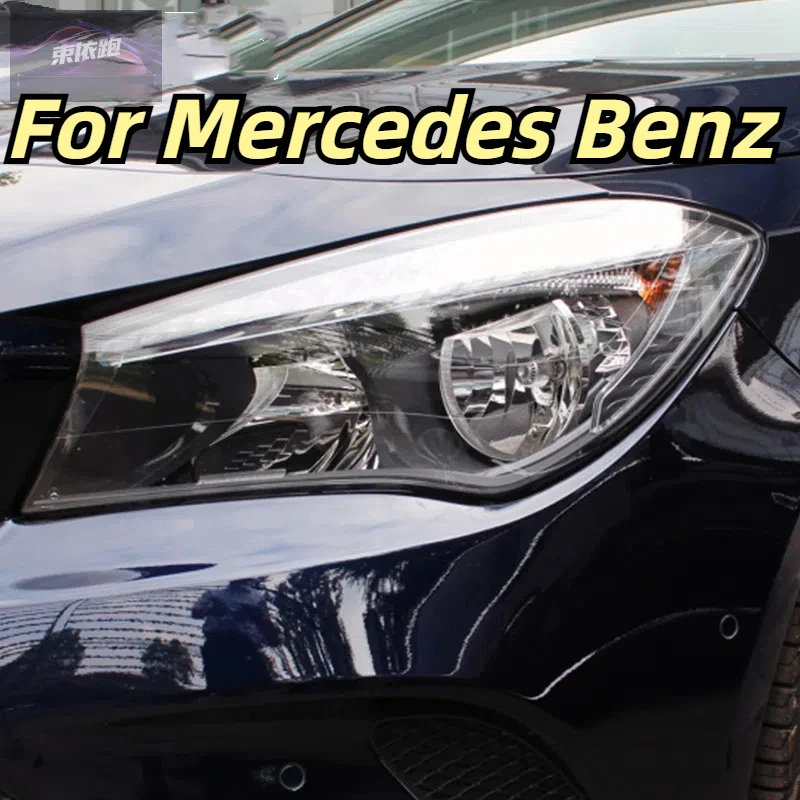 

Для Mercedes Benz CLA Class C117 X117 W117 C118 X118 AMG CLA45 35, защитная пленка для передних и задних фар автомобиля, TPU против царапин