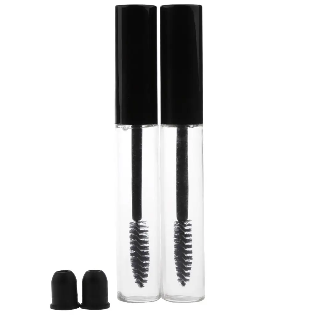 2pcs 2.5ml Travel Empty Eyelash Growth Tube Eyeliner Lip Balm Gloss Container