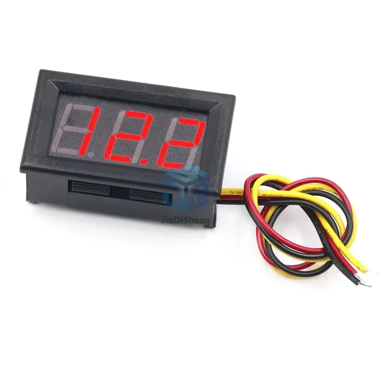 0.56 Inch Mini Red Green Blue LED Display Panel Voltage Meter Voltmeter Home Use Voltage 3 Three Digital DC 4.5V 30V 2 / 3 Wires