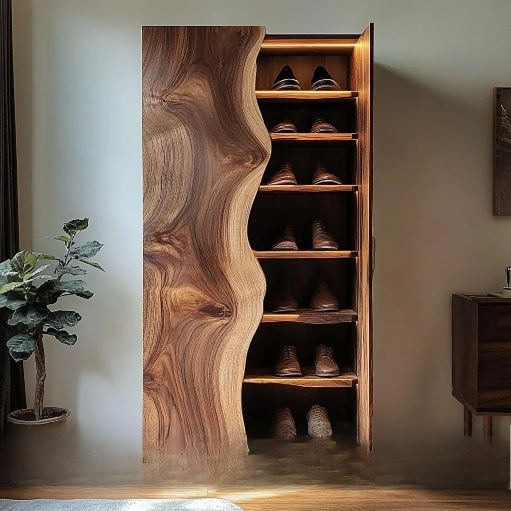 #Chinese entrance solid wood shoe cabinet storage display cabinet