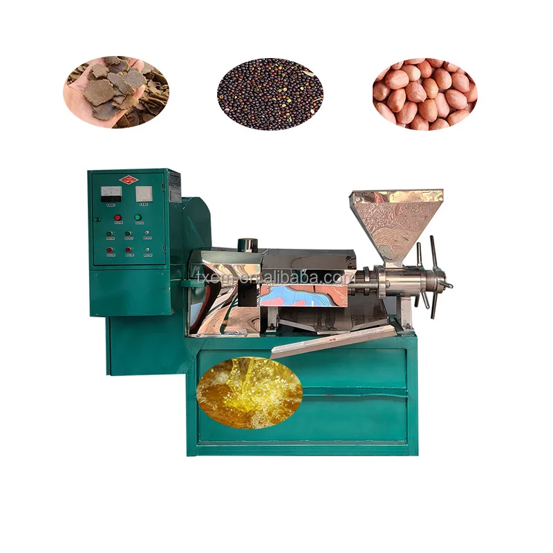 TX متعددة الوظائف النفط الصحافة طارد جوز الهند عباد الشمس الفول السوداني بذور اللفت كعكة آلة استخراج الزيت آلة الضغط البارد والساخن #1