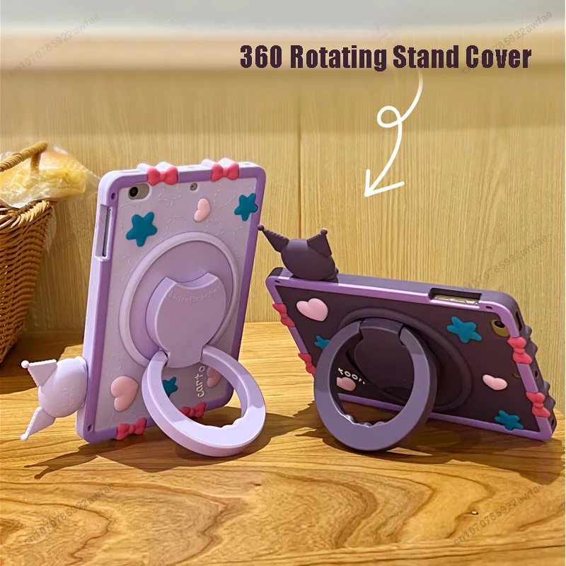 For iPad 10 10th 10.2 9th 8th 7th 2019 2020 2021 Case Kids Stand Cover iPad Mini 6 Air 1 2 9.7 3 10.5 4 5 10.9 Pro 11 2024 Cases