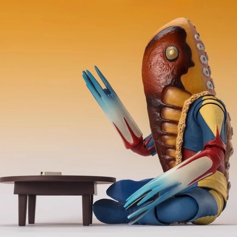 

Bandai SHF Ultraman Seven Metro Metron Star Illusion Universe Man Готовая фигурка Модель