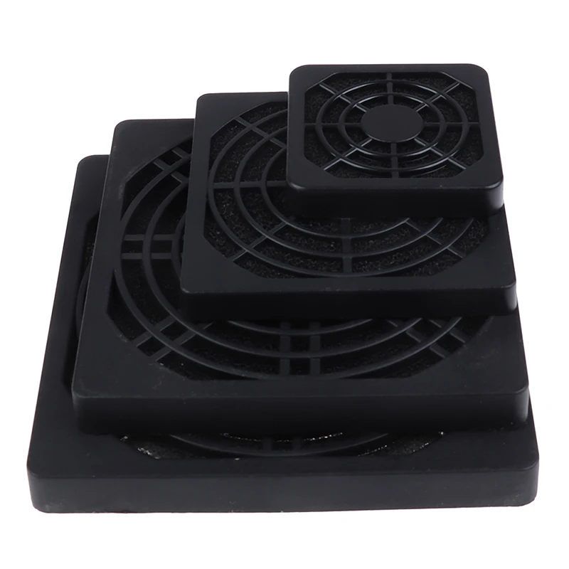 40mm 60mm 80mm 90mm ABS Case Fan Dust Filter Guard Grill Protector Dustproof Cover PC Computer Fans Filter Cleaning Case