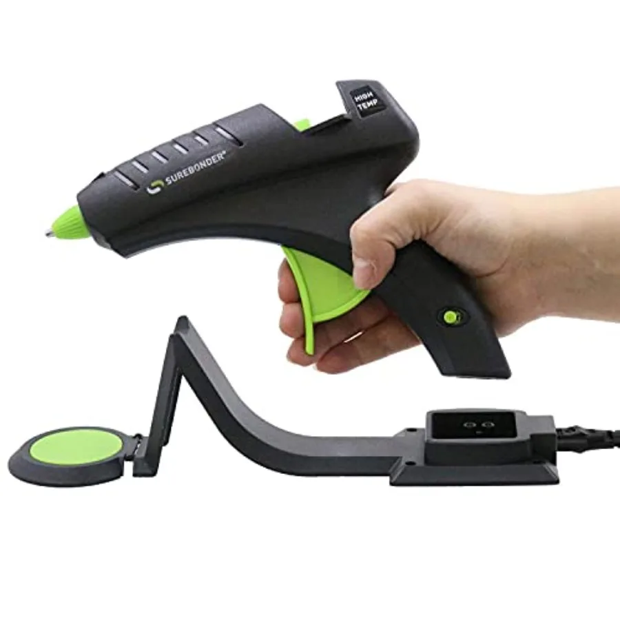 Cordless/Corded High Temperature Mini Hot Glue and DT-50 All Temperature 50 Glue Sticks 4-Inch and Cordless Hot Glue