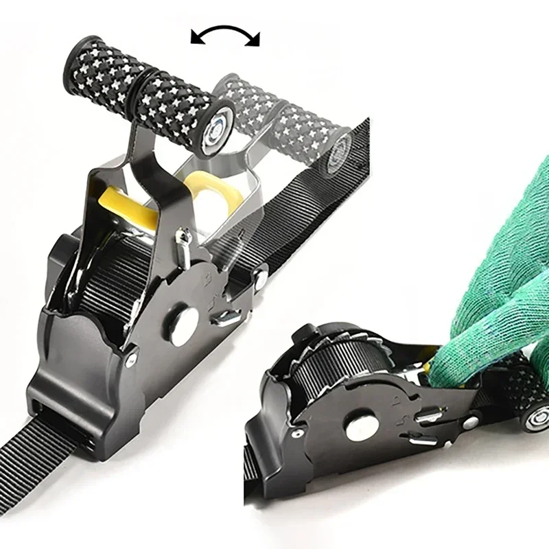 Retractable Auto Ratchet Strap Automatic Shrink Bundle Tape Retractable Belts For Motorcycles Convenience Luggage Straps