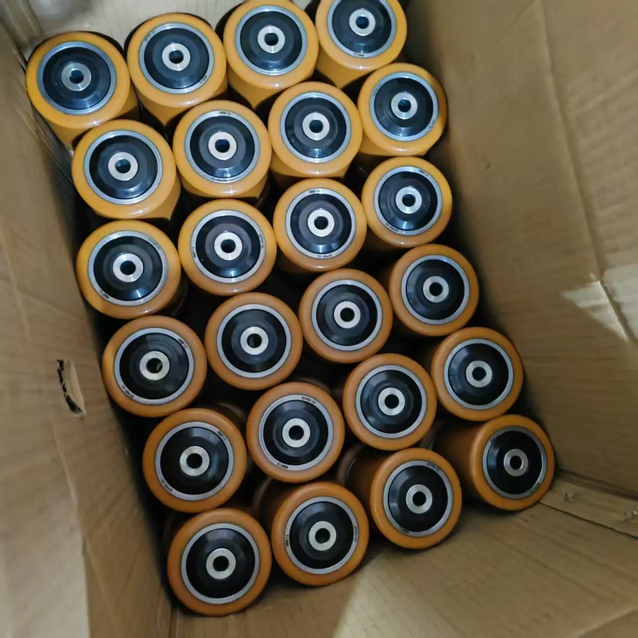 

Factory Supply New Polyurethane Forklift Wheels Roller Durable 5000kg Load Capacity 1 Year Warranty Multiple Models Available