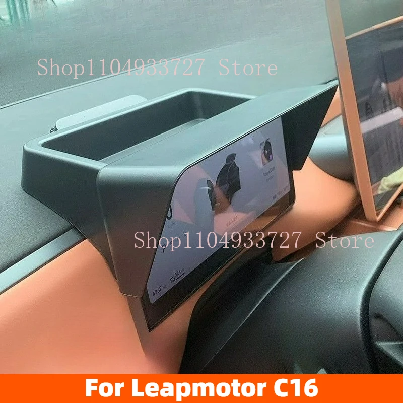 

Панель прибора, солнцезащитный козырек для хранения для Leapmotor C16 2024 2025 2026, светоблокирующая крышка, ящик для хранения, аксессуары для интерьера