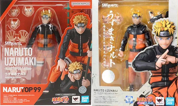 

New stock BANDAI SHF Naruto Uzumaki 2.0 Joint Mobile Doll Movie Anime Character Handheld Model Collection Birthday Gift Toy