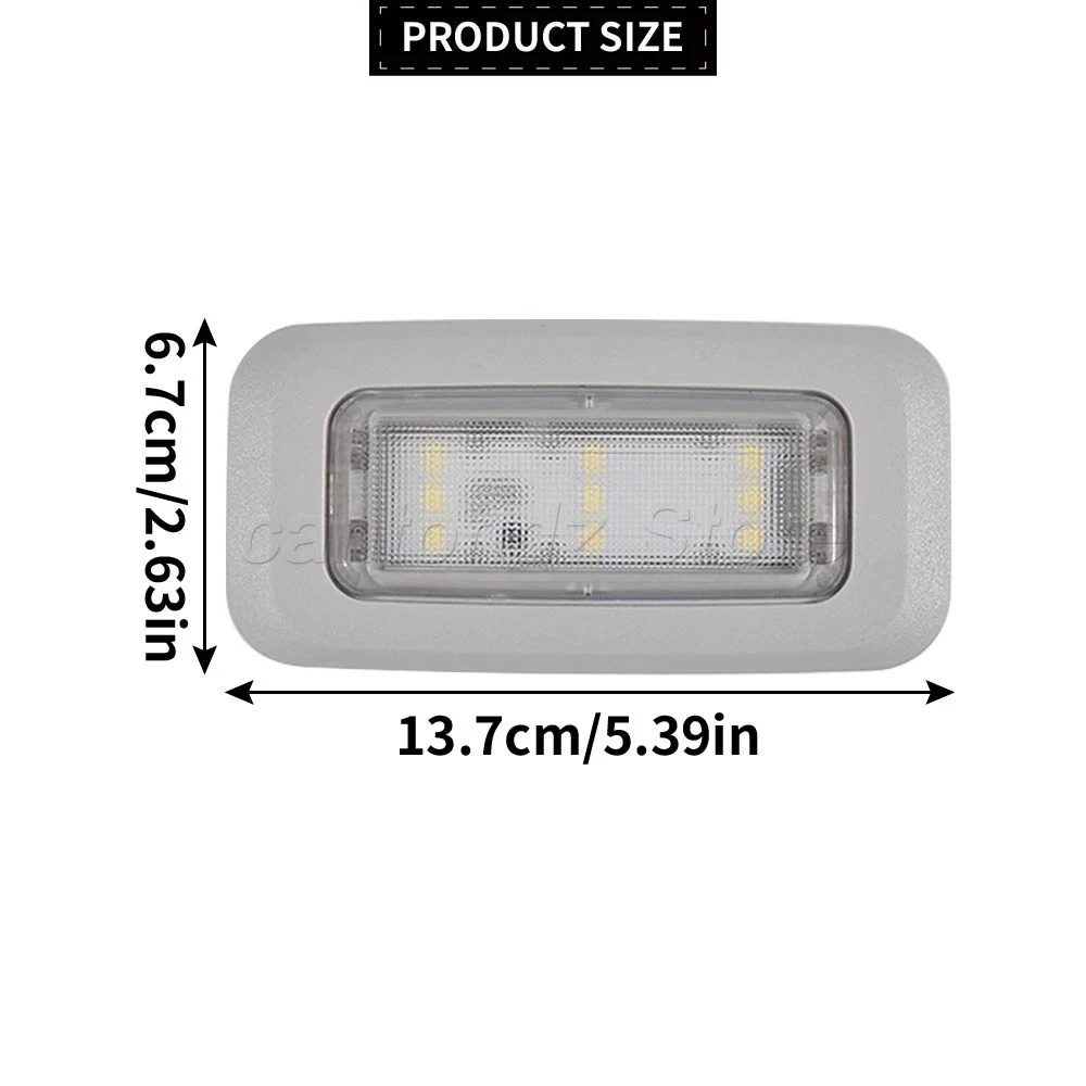 7E0947123A For VW Transporter T5 T6 T6.1 Caddy Crafter 2003-2024 Rear Load Area LED Interior Light