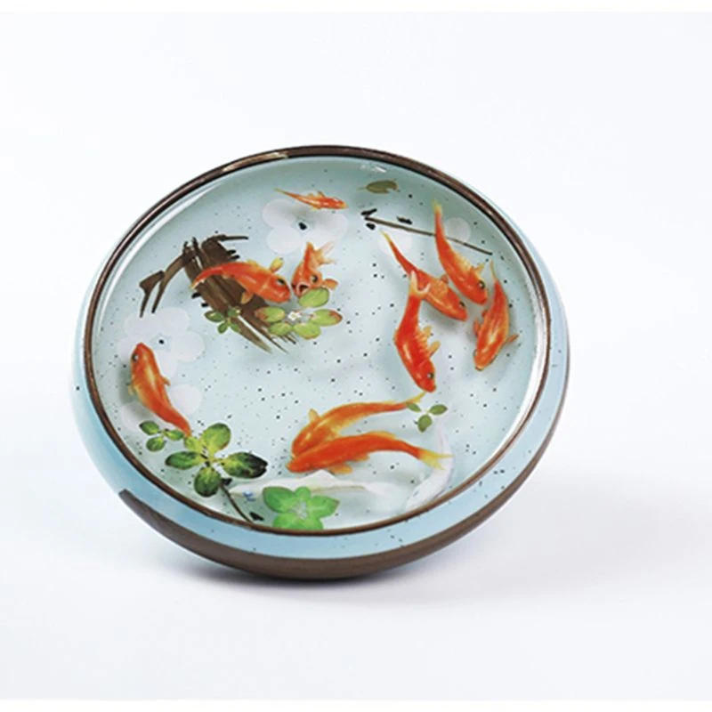 Goldfish Painting Stickers Nail Art Decorations Epoxy Resin Mold Filler DIY Crafts Jewelry Making Fillings Material