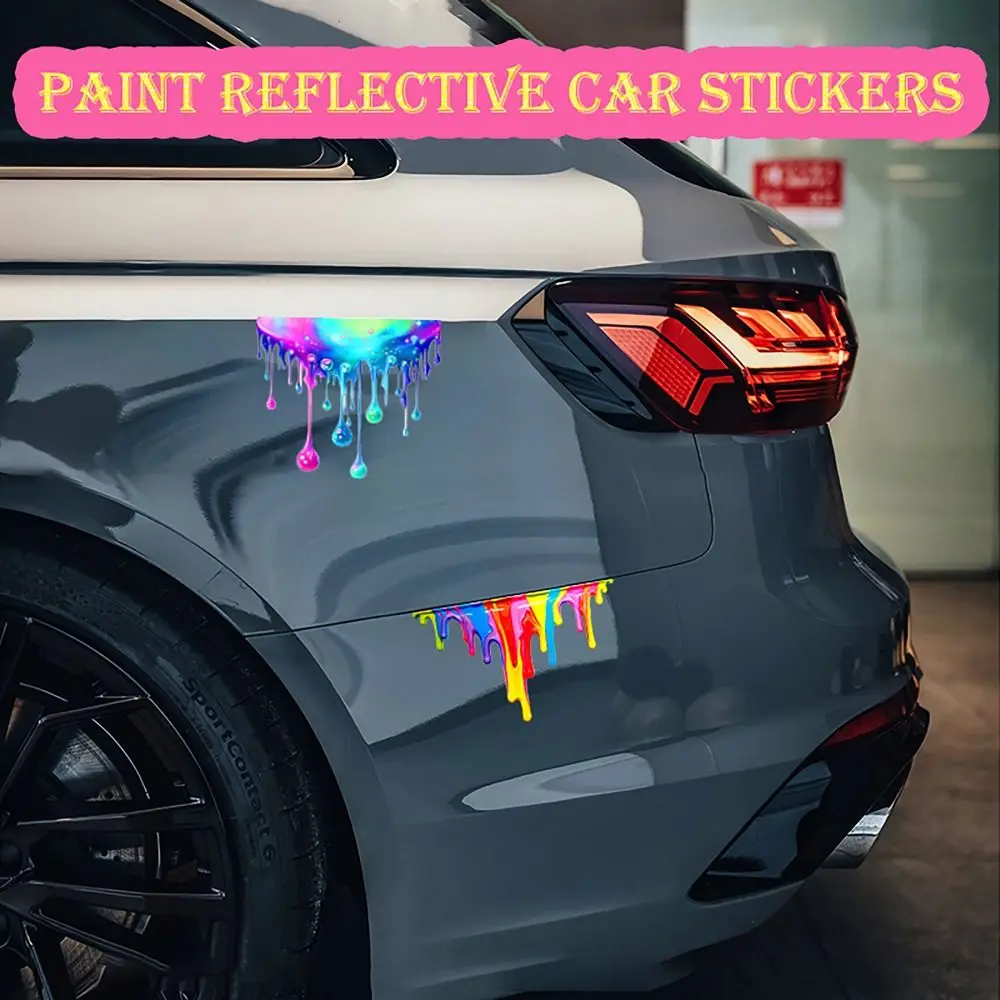 Fluid Paint Car Paint Stickers Durable Scratches Cover Waterproof Motor Decals Scratches Cover Exterior Accessories