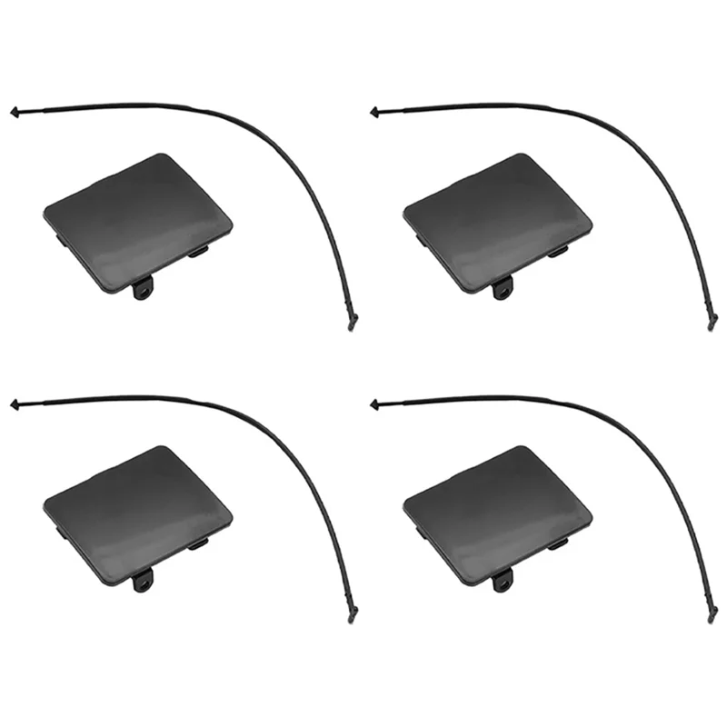 

WF-4Pcs Side Skirt Jack Hole Cover Bumper Cap 1406980330 For Mercedes Benz S-Class W140 W220 2000-2006