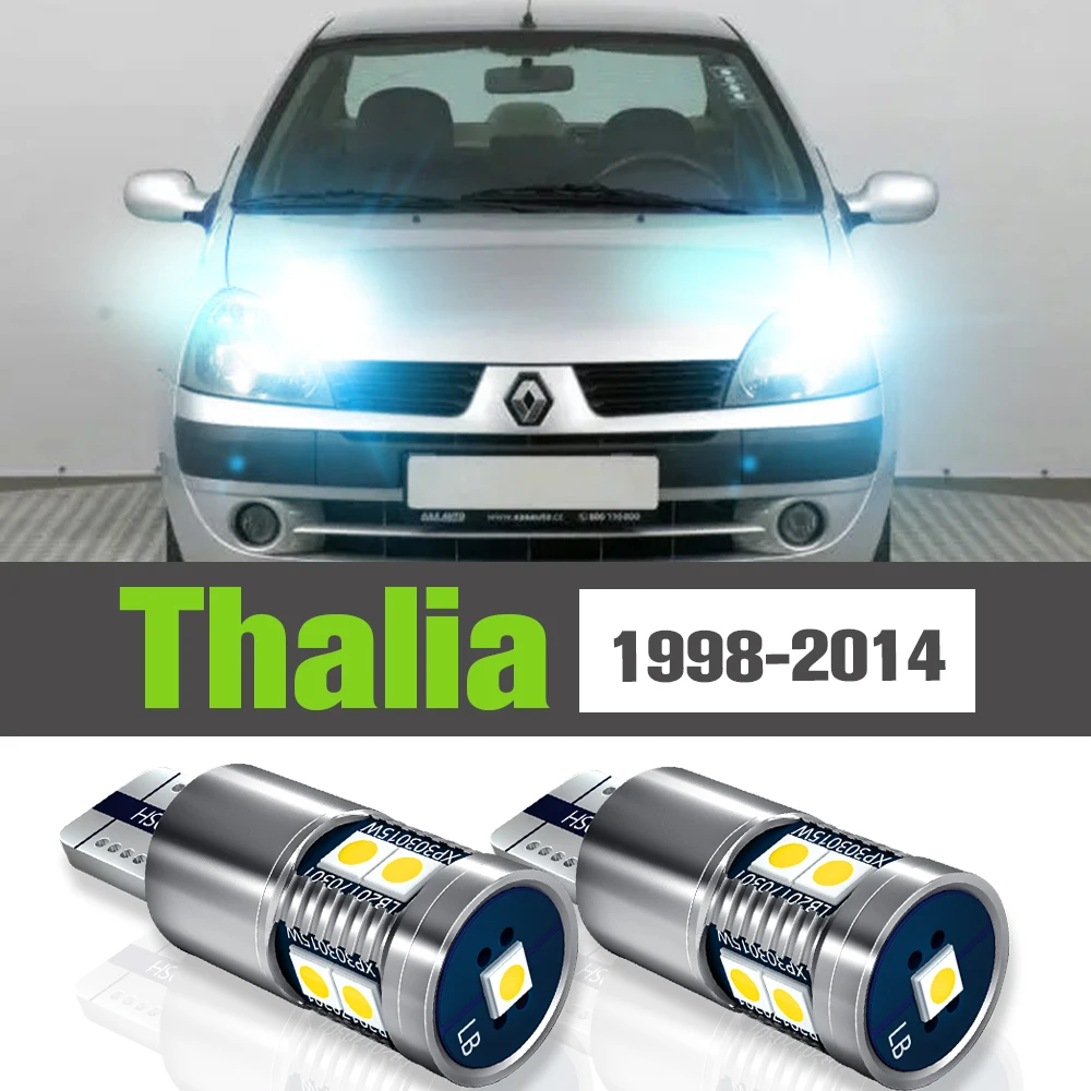 

2x LED Parking Light Accessories Clearance Lamp For Renault Thalia 1 2 3 1998-2014 2005 2006 2007 2008 2009 2010 2011 2012 2013