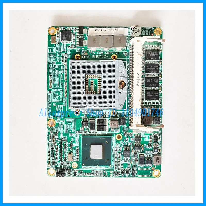 PRA-COM-QM67 V8.3 임베디드 산업용 제어 3.5인치 마더보드에 적합합니다. 재고 있음, 100% 테스트 완료.