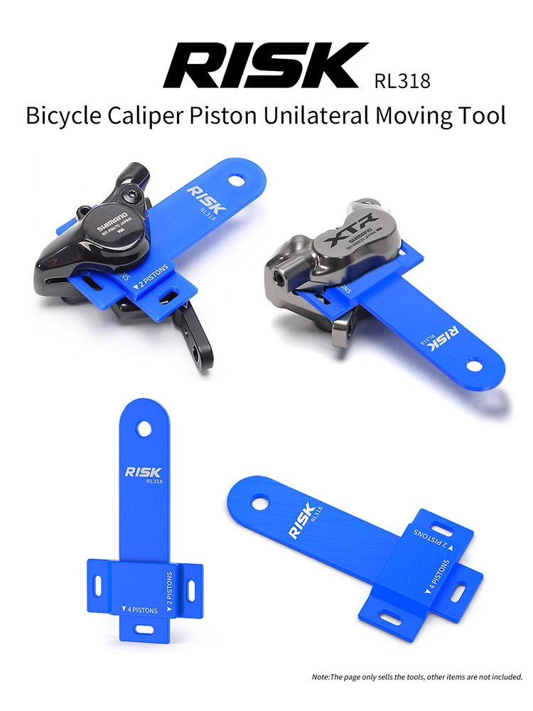 AliExpress NONE RISK Bicycle Caliper 2Piston 4Piston Unilateral Moving Tool Piston Protrusion Reset Tool Caliper Reset Maintenance Repair Tools
