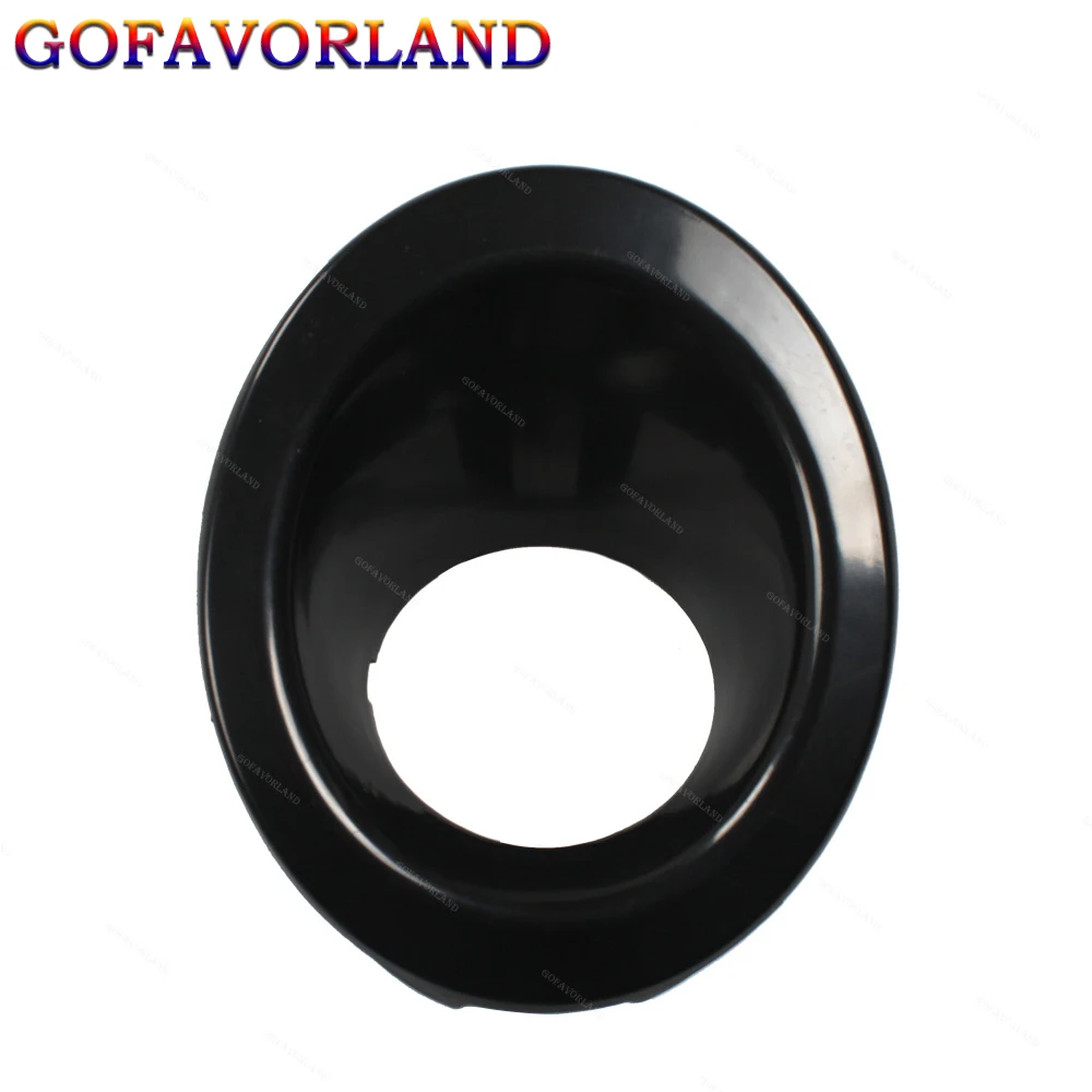 Передняя левая или правая боковая противотуманная фара LR004164 LR003870, фоторамка, неокрашенный пластик для Land Rover LR2 2008-2013