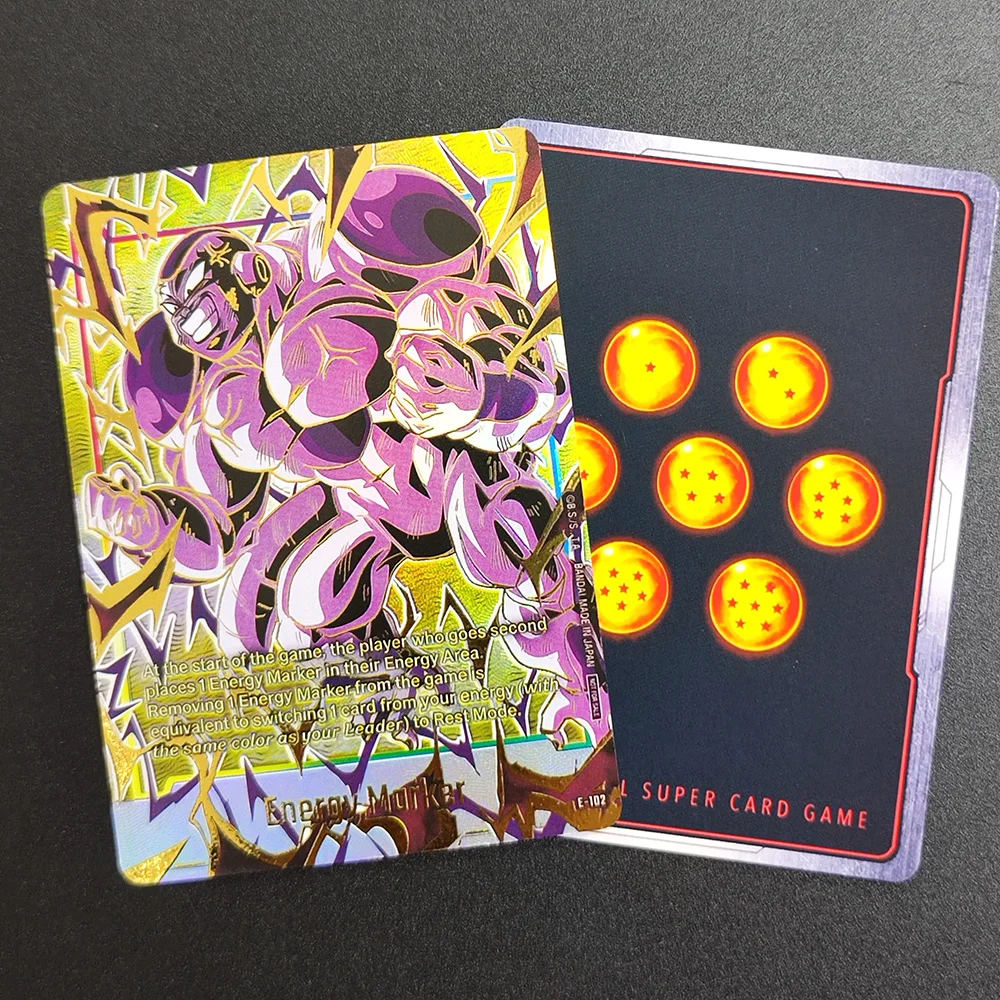 

Proxy Dragon Ball Son Card EN Energy Card Marker E-102 Super Rare Collectibles Card Single Classic Anime Cards Toys