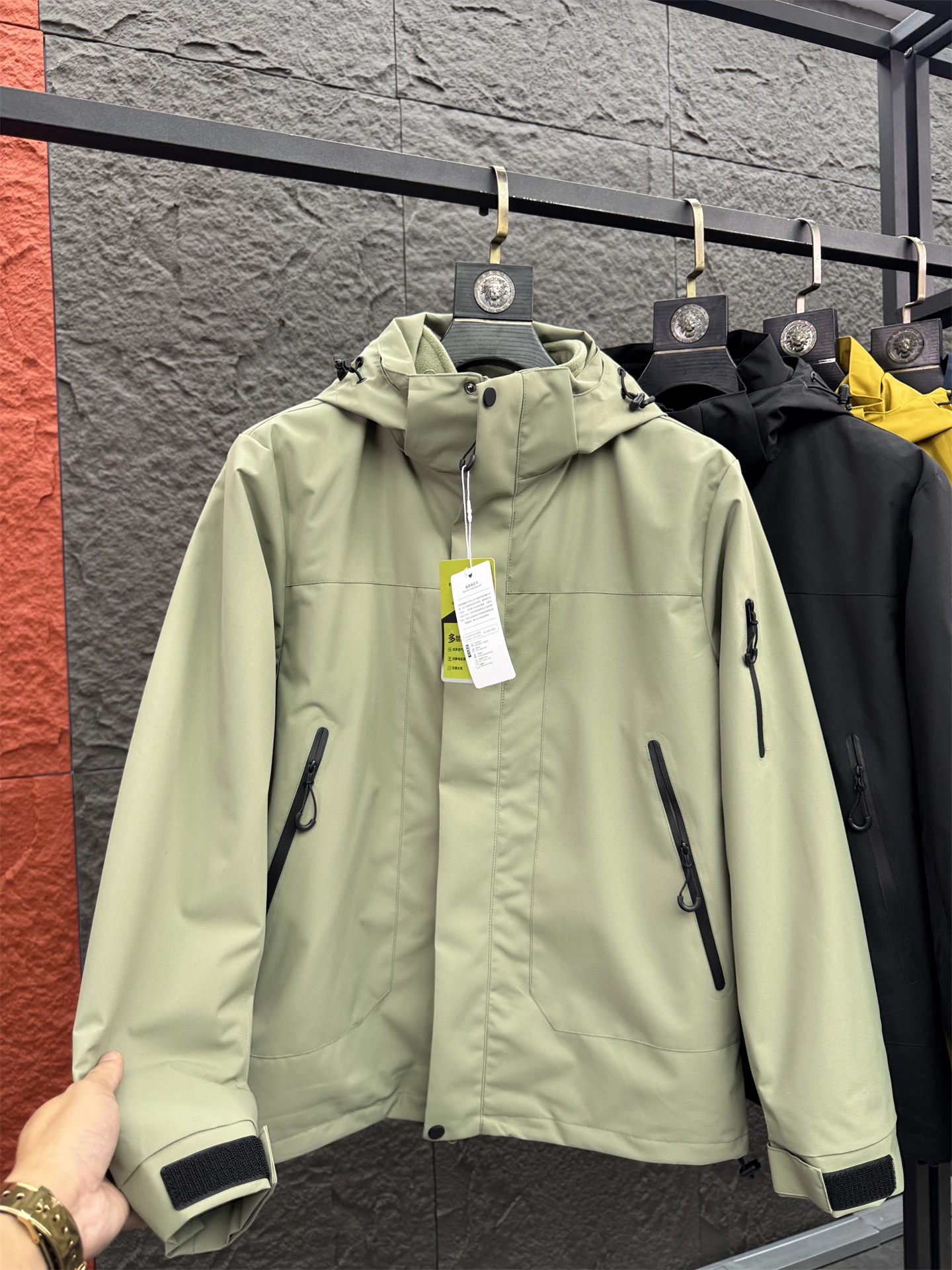 

Мужская уличная куртка с капюшоном на подкладке Fce, теплый мягкий жилет ell, осенне-зимнее функциональное пальто SVIP, подходит для полиэтилена...