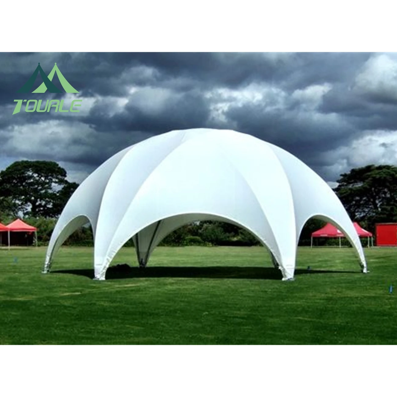 Birthday Tent  Event Structure Hire Party Marquee Celebration Goals Outdoor Party Aluminum Pole Crossover Dome Tent