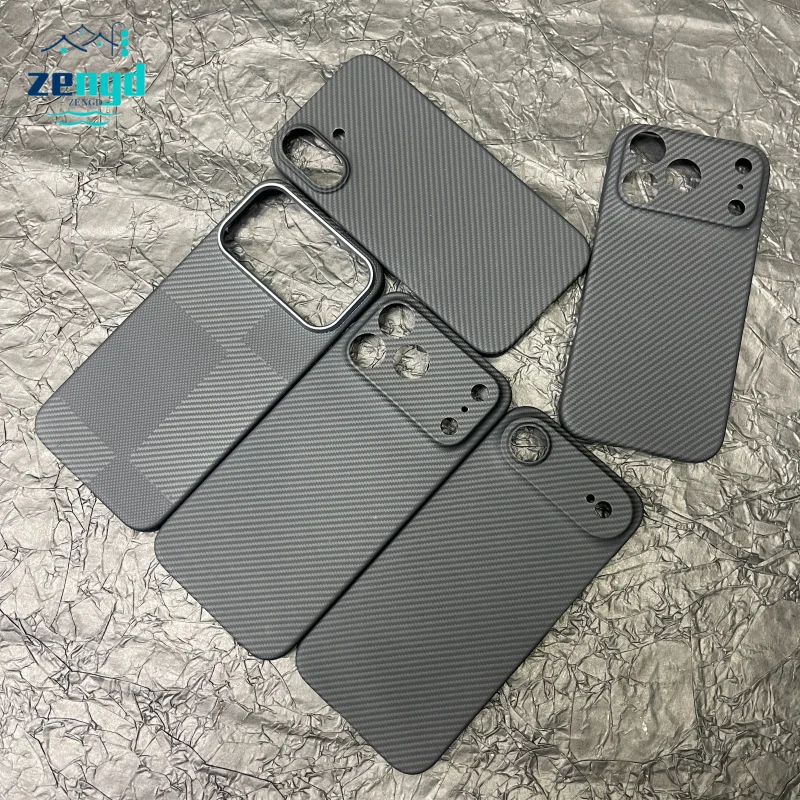 

Для iPhone серии 17, сверхлегкий ультратонкий чехол из арамидного волокна, полностью защищенный противоударный жесткий корпус с точной посадкой