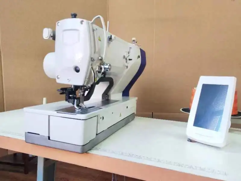 CP-1790A High Speed Automatic Computer Flat Button Hole Sewing Machine